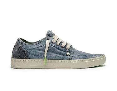 Satorisan - Casual Sneaker Herren und Damen - Heisei Gaia Terra.2 - Vintage Textil Sportschuhe Bequem, Nachhaltig und Dauerhaft - Farbe Verdifumo - im Sale